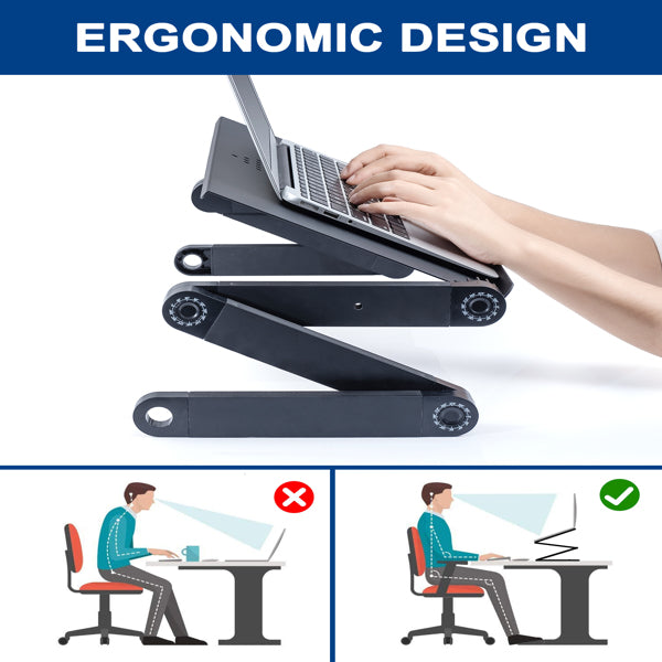 Adjustable Height Laptop Stand