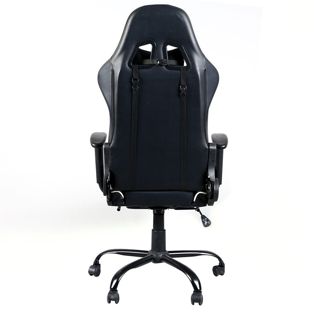 Swivel Chair Gaming Chair with Footrest Tier