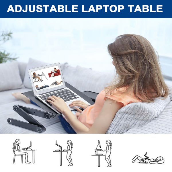 Adjustable Height Laptop Stand